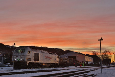 Rail cars are one of several transportation options used to move U.S. Marine Corps fighting vehicles and equipment throughout the region. Hell, Norway was the location where HMMWVs and other vehicles were loaded and transported to the location where they would train with the Telemark Battalion. Cold Response 16 improves capabilities between NATO allies and partners and creates a foundation for future cooperation.  This exercise enables the NATO alliance to work together and demonstrate both our unwavering commitment to our collective defense under the North Atlantic Treaty and our ability to counter transnational threats.